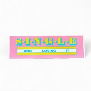 Vintage 80s Bumper Sticker